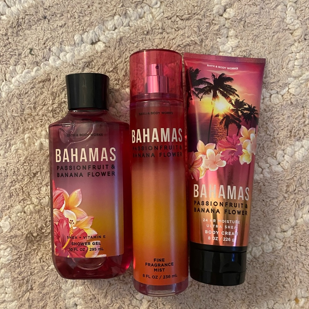Bath and body works Bahamas set